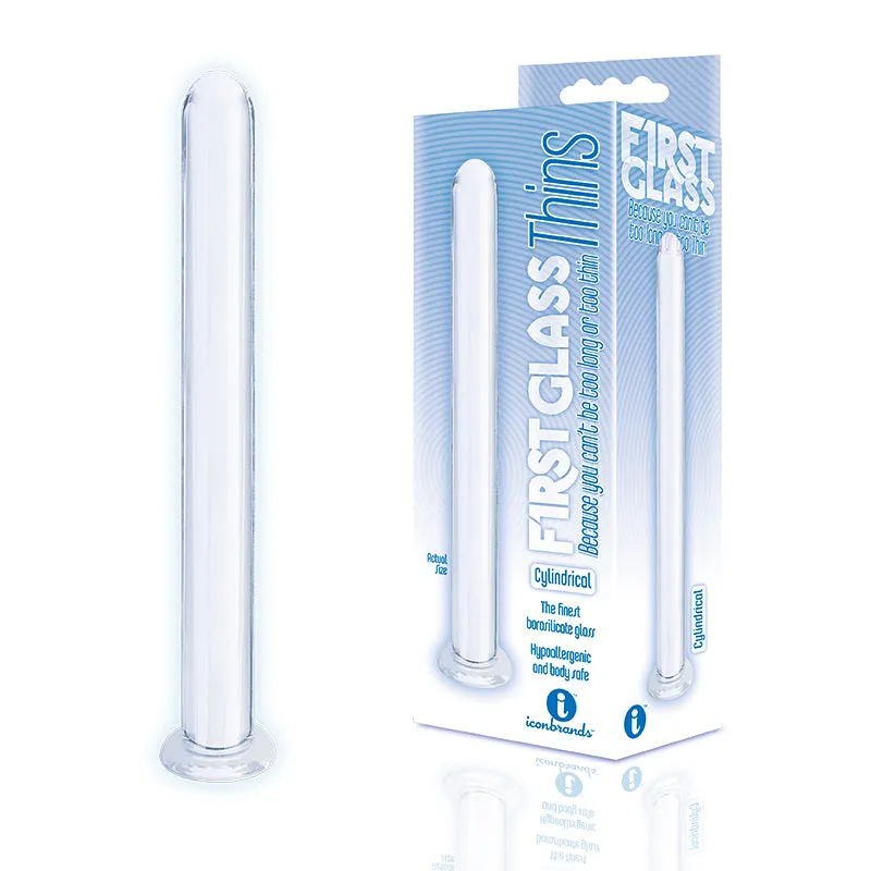 The 9's Glass Thins Cylindrical Glass Plug