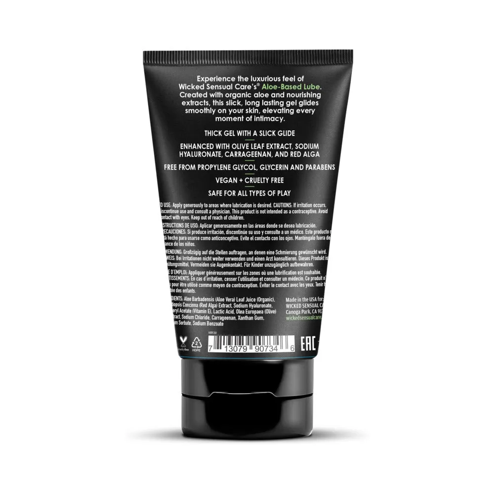 Wicked Aloe Vera Based Lubricant 4 oz.