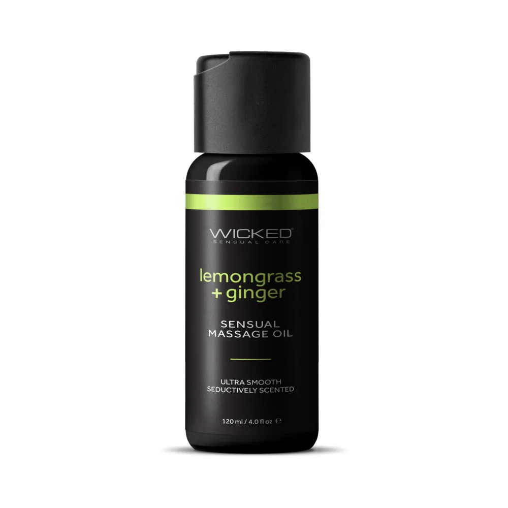Wicked Lemongrass/Ginger Massage Oil 4oz