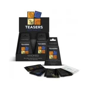 Wicked Teasers Coffee House Mix Display 3 Ml 12 Boxes/display