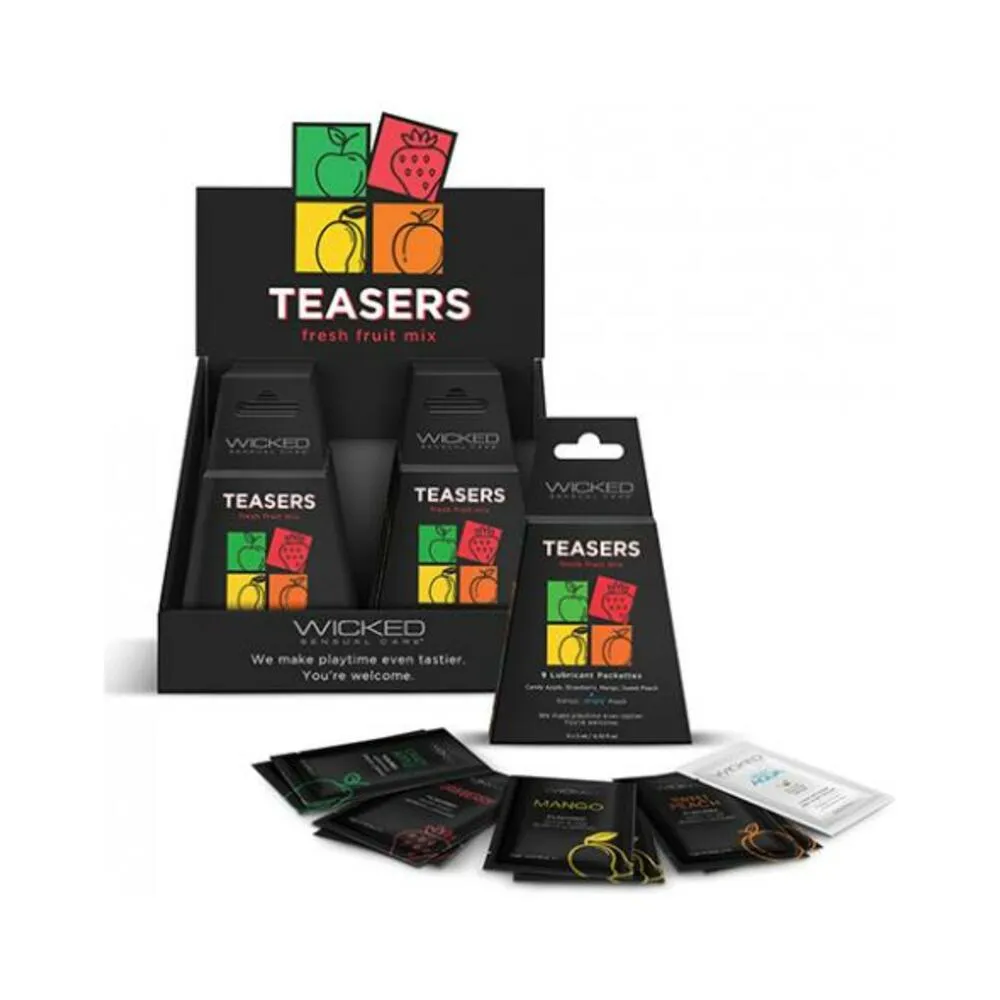 Wicked Teasers Fresh Fruit Mix Display 3 Ml 12 Boxes/display