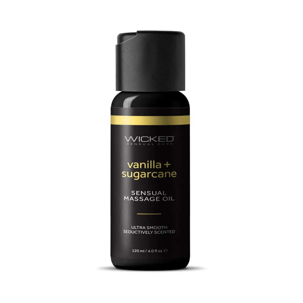 Wicked Vanilla/Sugarcane Massage Oil 4oz