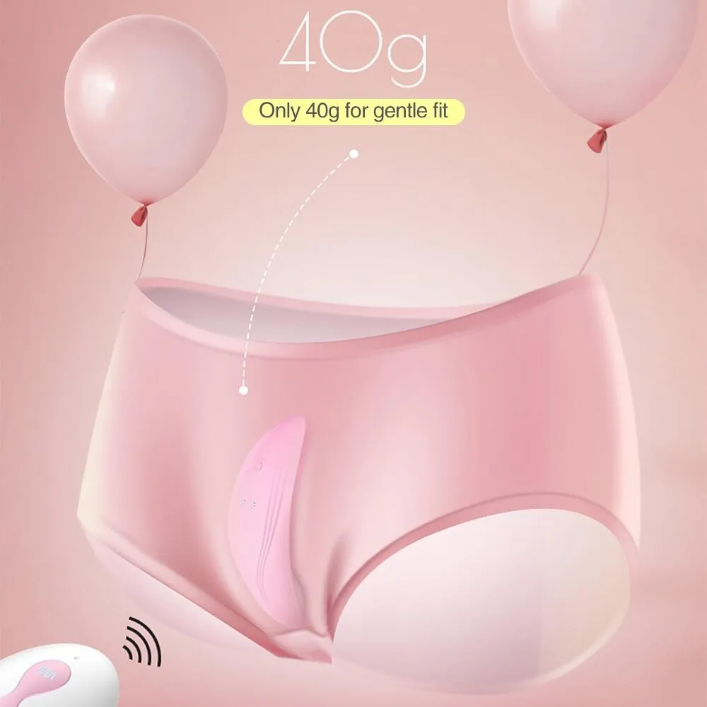 Wireless Remote Control Wearable Thin Light Invisible Vibrator