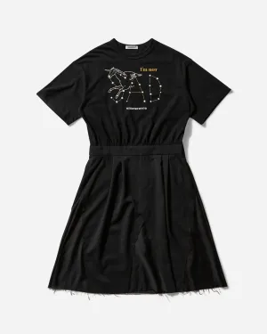 Women's I'm Not Sad Dress Black